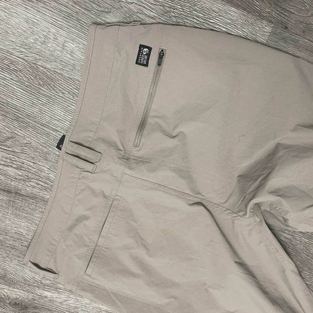 Mountain Hard Wear Pants Mens 30x30 Beige Hiking Workwear Nylon Tech Performance - Picture 5 of 10